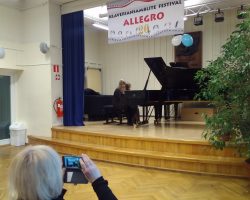 3 февраля 2018 года состоялся XX фестиваль фортепианных ансамблей „Allegro“.