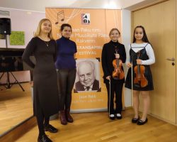 XIX Jaan Paku Nimeline Noorte Muusikute Kammeransamblite Festival 2022