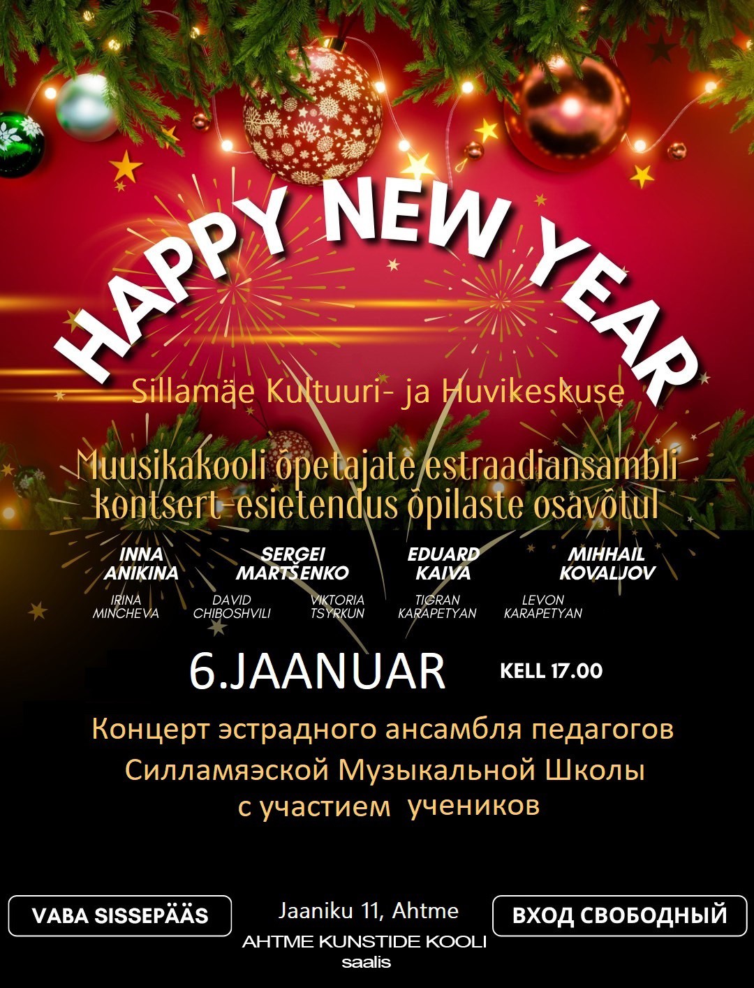 06.01.2026 KONTSERDI PLAKATn